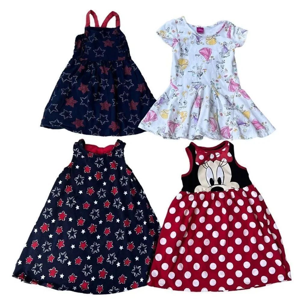 Set of 4 girls dresses size 4T